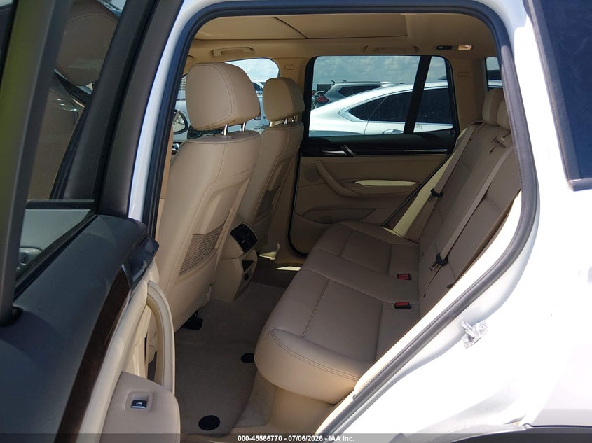 2015 BMW X3 VIN 5UXWX9C52F0D56879 IAAI salvage auction — NORMAL WEAR, Salvage Title, sold $4,800 on 2026-07-16 (photo 8)