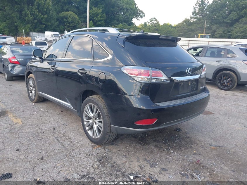 2013 Lexus Rx VIN 2T2ZK1BA5DC112099 IAAI salvage auction — FRONT END, Salvage (Georgia), sold $6,050 on 2026-10-07 (photo 3)