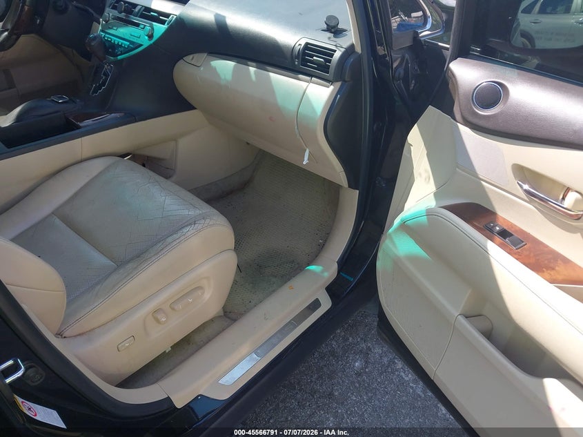 2013 Lexus Rx VIN 2T2ZK1BA5DC112099 IAAI salvage auction — FRONT END, Salvage (Georgia), sold $6,050 on 2026-10-07 (photo 5)
