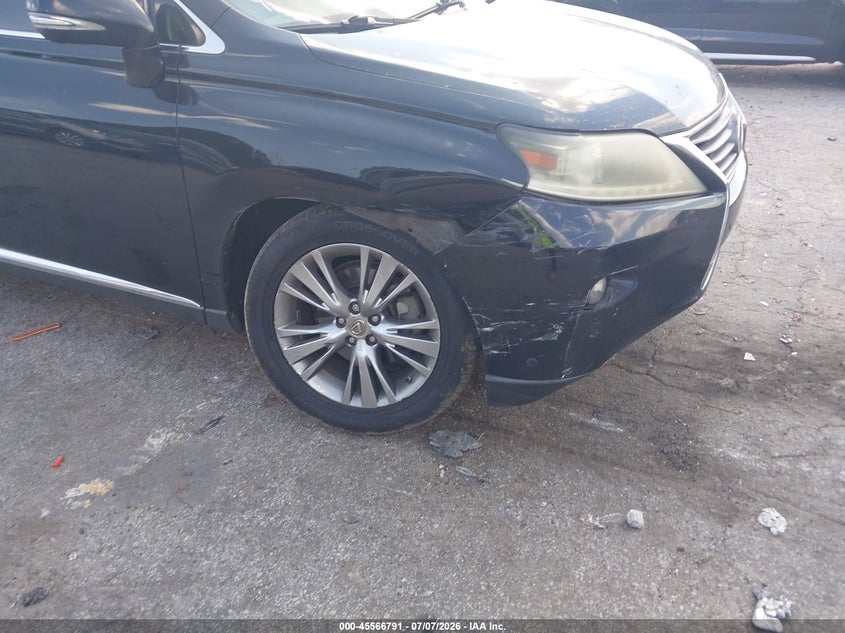 2013 Lexus Rx VIN 2T2ZK1BA5DC112099 IAAI salvage auction — FRONT END, Salvage (Georgia), sold $6,050 on 2026-10-07 (photo 6)