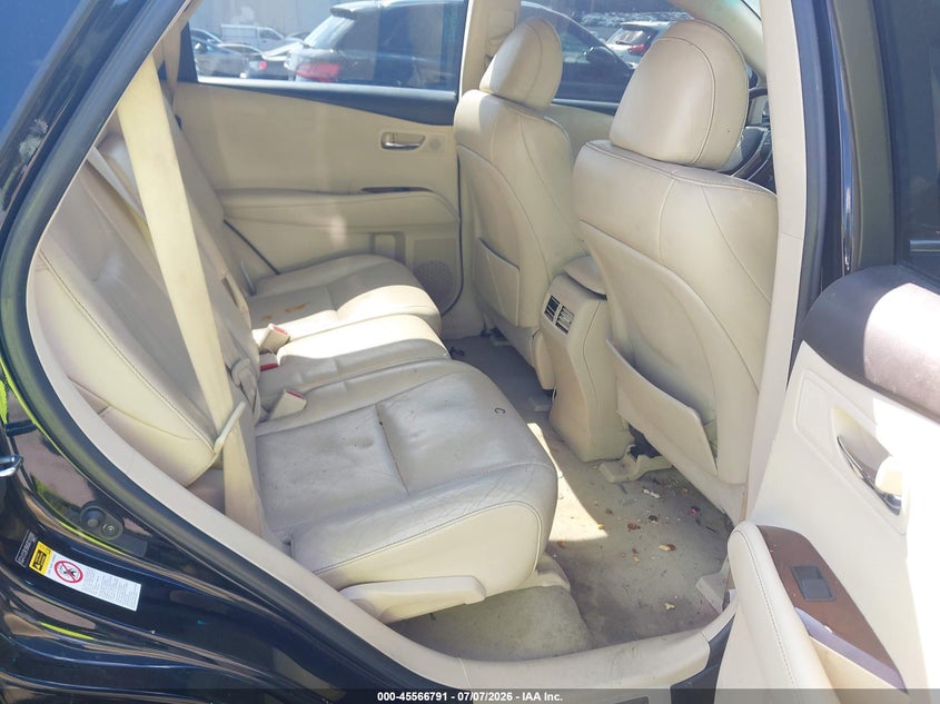 2013 Lexus Rx VIN 2T2ZK1BA5DC112099 IAAI salvage auction — FRONT END, Salvage (Georgia), sold $6,050 on 2026-10-07 (photo 8)