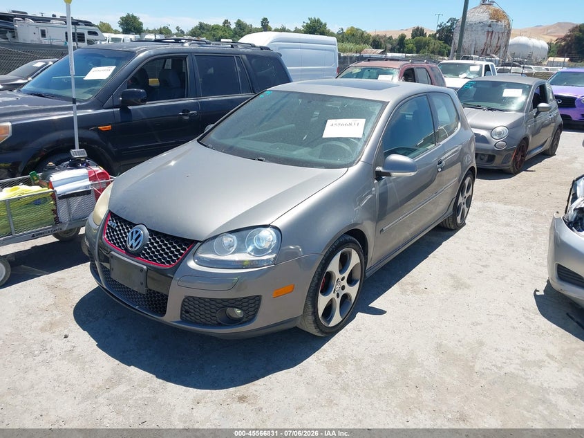 2009 Volkswagen Gti VIN WVWFD71K99W142946 IAAI salvage auction — NORMAL WEAR, Clear - Dealer Only (California), sold $700 on 2026-07-19 (photo 2)