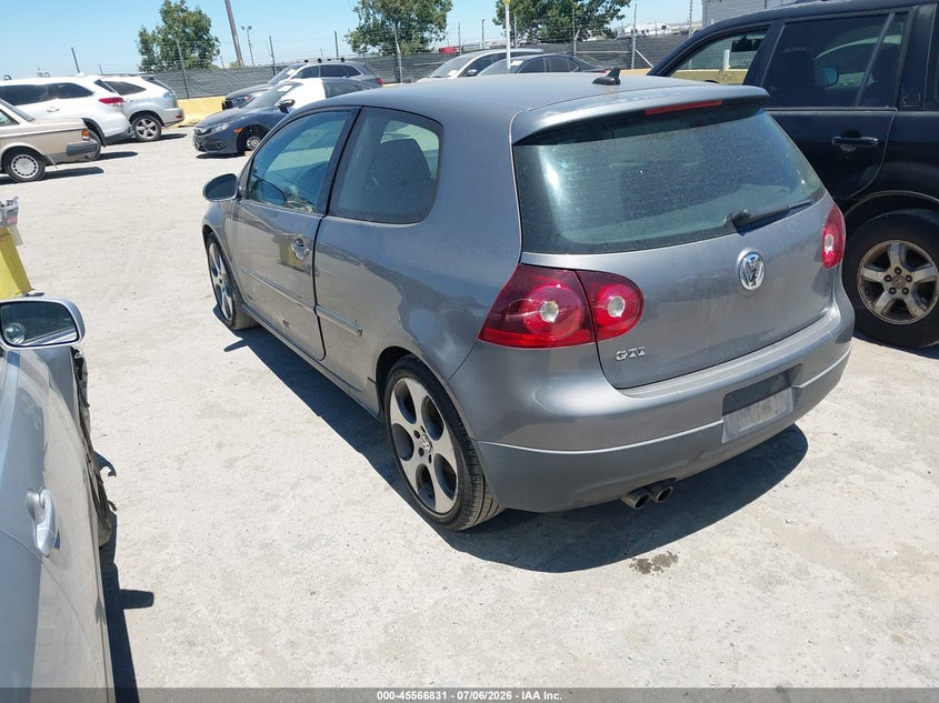 2009 Volkswagen Gti VIN WVWFD71K99W142946 IAAI salvage auction — NORMAL WEAR, Clear - Dealer Only (California), sold $700 on 2026-07-19 (photo 3)