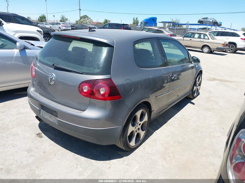 2009 Volkswagen Gti VIN WVWFD71K99W142946 IAAI salvage auction — NORMAL WEAR, Clear - Dealer Only (California), sold $700 on 2026-07-19 (photo 4)