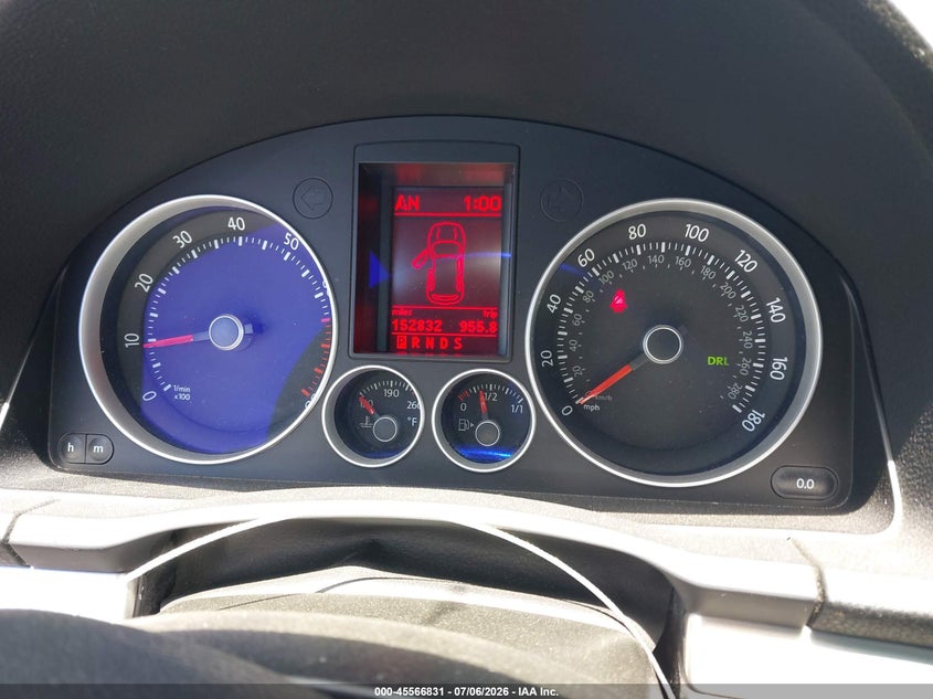 2009 Volkswagen Gti VIN WVWFD71K99W142946 IAAI salvage auction — NORMAL WEAR, Clear - Dealer Only (California), sold $700 on 2026-07-19 (photo 7)