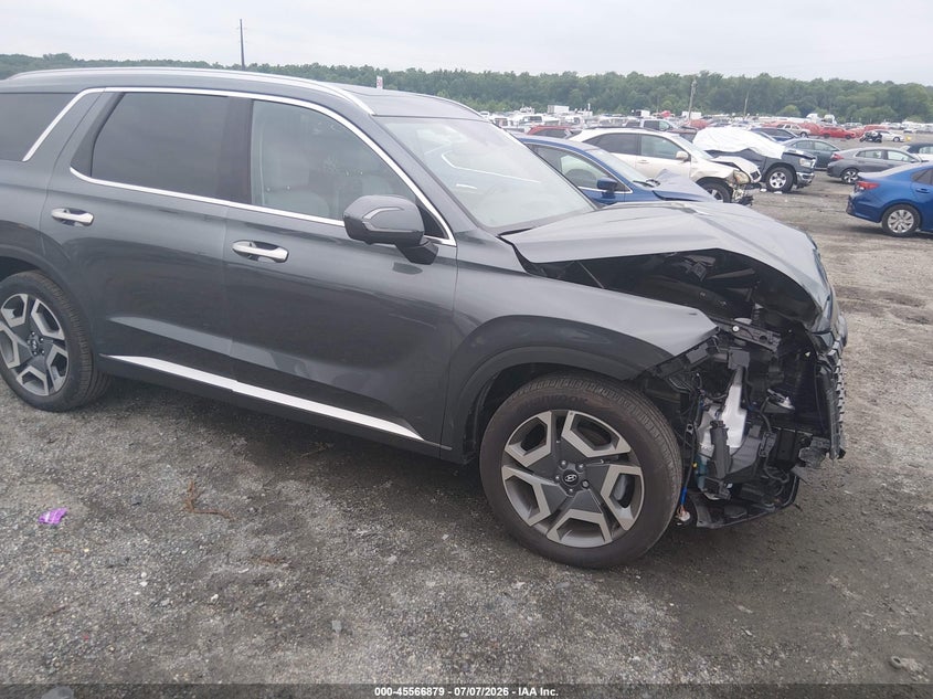 2025 Hyundai Palisade VIN KM8R4DGEXSU825779 IAAI salvage auction — UNKNOWN, Salvage Title, sold $11,200 on 2026-07-30 (photo 1)