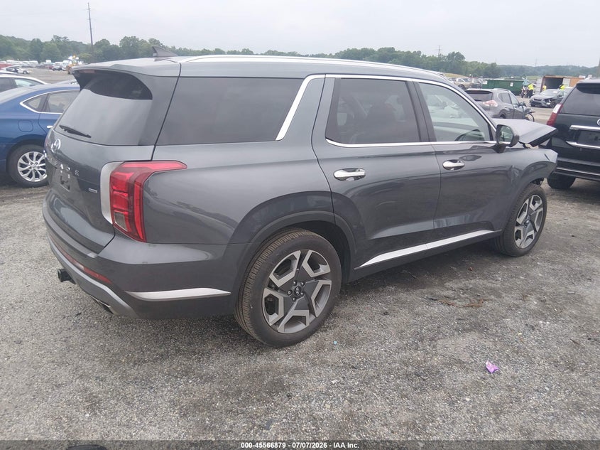 2025 Hyundai Palisade VIN KM8R4DGEXSU825779 IAAI salvage auction — UNKNOWN, Salvage Title, sold $11,200 on 2026-07-30 (photo 4)