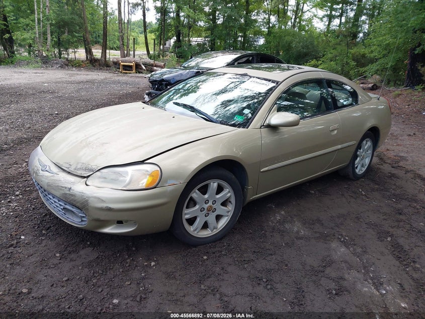2001 Chrysler Sebring VIN 4C3AG52H11E072218 IAAI salvage auction — FRONT END, Clear (Virginia), sold $250 on 2026-08-01 (photo 2)