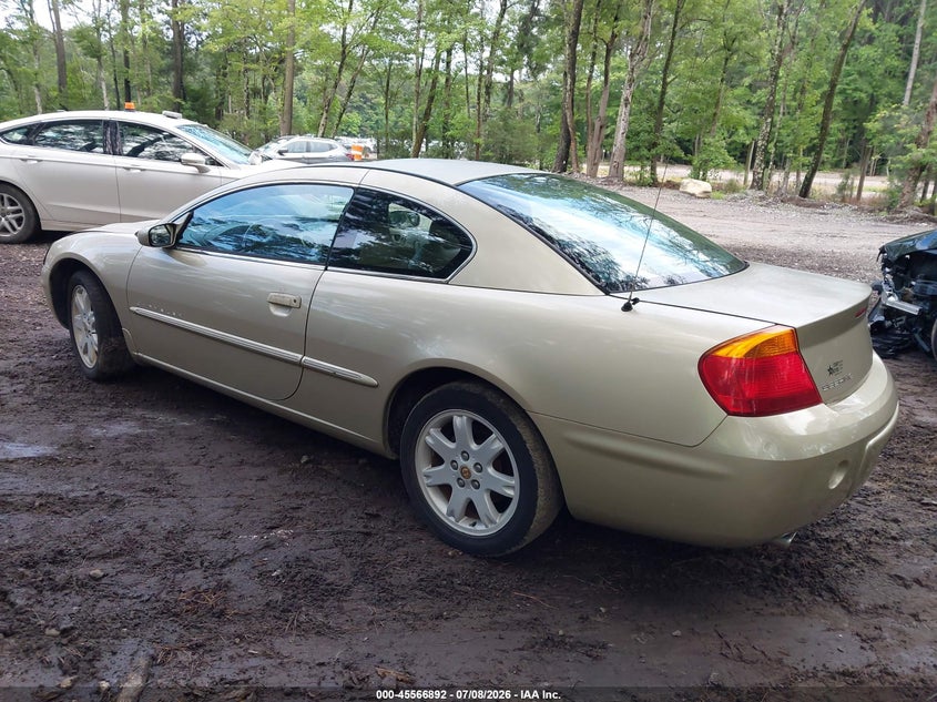 2001 Chrysler Sebring VIN 4C3AG52H11E072218 IAAI salvage auction — FRONT END, Clear (Virginia), sold $250 on 2026-08-01 (photo 3)