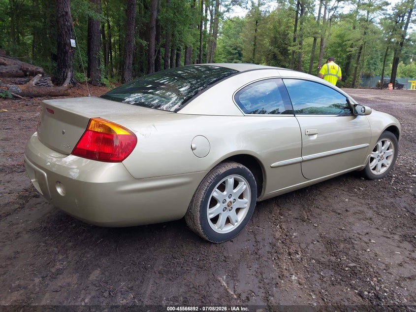 2001 Chrysler Sebring VIN 4C3AG52H11E072218 IAAI salvage auction — FRONT END, Clear (Virginia), sold $250 on 2026-08-01 (photo 4)