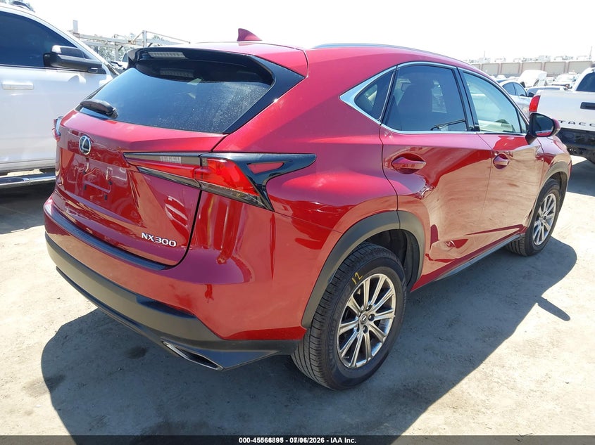 2019 Lexus Nx 300 VIN JTJYARBZ3K2128110 IAAI salvage auction — FRONT END, Salvage (California), sold $7,775 on 2026-07-15 (photo 4)