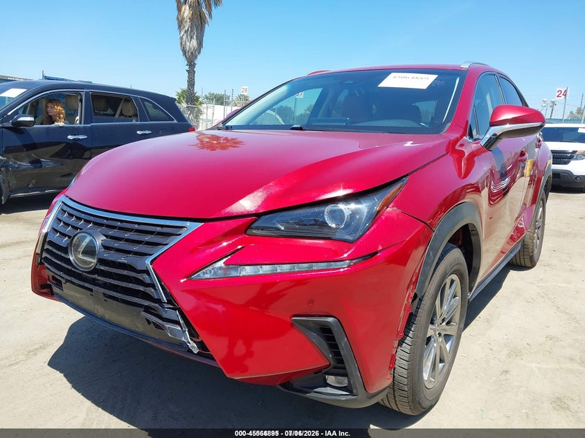 2019 Lexus Nx 300 VIN JTJYARBZ3K2128110 IAAI salvage auction — FRONT END, Salvage (California), sold $7,775 on 2026-07-15 (photo 6)