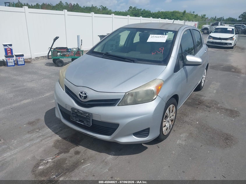 2014 Toyota Yaris VIN JTDKTUD32ED579018 IAAI salvage auction — NORMAL WEAR, Clear (Florida), sold $1,800 on 2026-07-27 (photo 2)