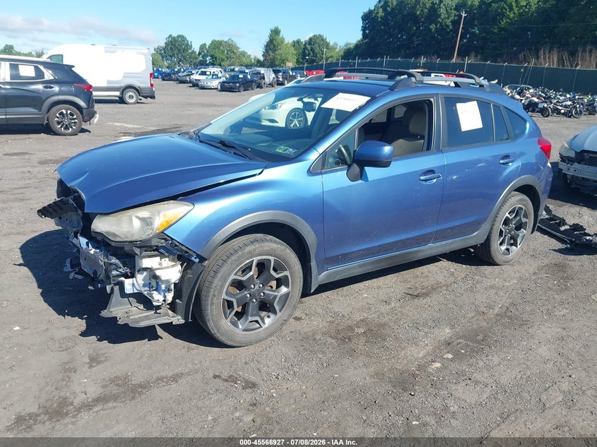 2014 Subaru Xv VIN JF2GPAGC5E8283408 IAAI salvage auction — FRONT END, Salvage Title, sold $1,250 on 2026-07-28 (photo 2)