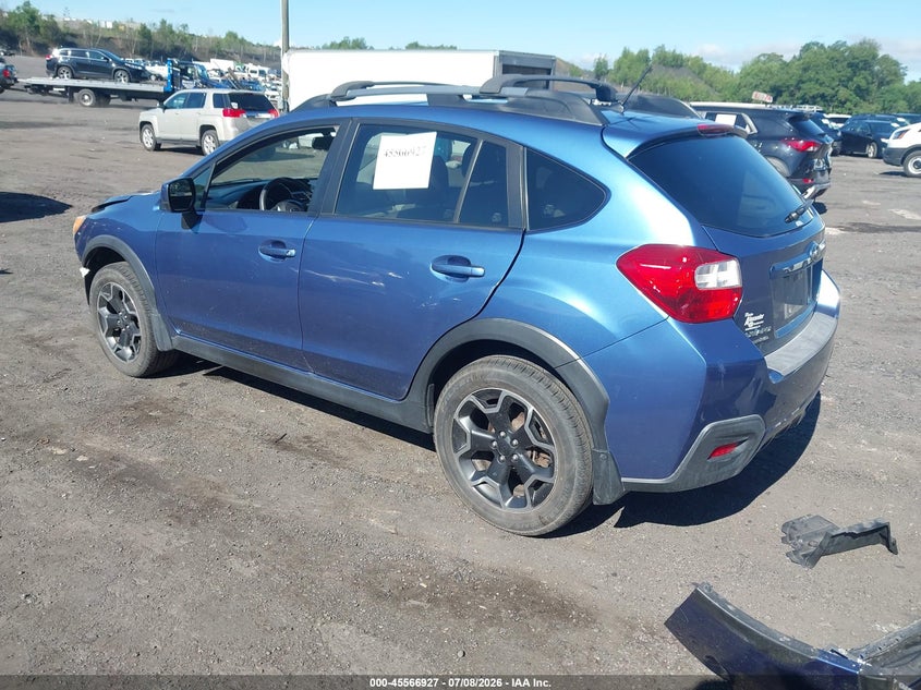 2014 Subaru Xv VIN JF2GPAGC5E8283408 IAAI salvage auction — FRONT END, Salvage Title, sold $1,250 on 2026-07-28 (photo 3)