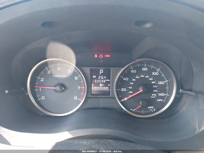 2014 Subaru Xv VIN JF2GPAGC5E8283408 IAAI salvage auction — FRONT END, Salvage Title, sold $1,250 on 2026-07-28 (photo 7)