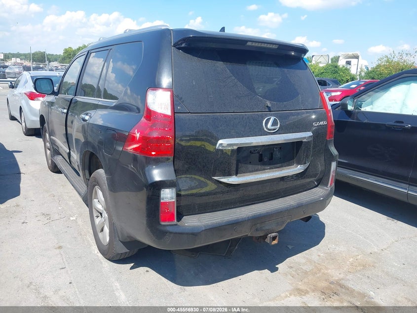 2011 Lexus Gx 460 VIN JTJBM7FX4B5032642 IAAI salvage auction — NORMAL WEAR, Clear-Dealer Only (North Carolina), sold $6,500 on 2026-07-27 (photo 3)