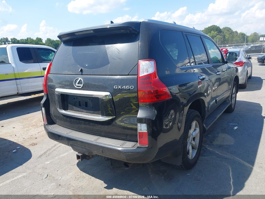 2011 Lexus Gx 460 VIN JTJBM7FX4B5032642 IAAI salvage auction — NORMAL WEAR, Clear-Dealer Only (North Carolina), sold $6,500 on 2026-07-27 (photo 4)