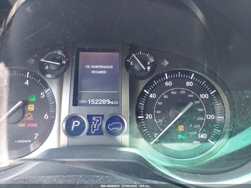 2011 Lexus Gx 460 VIN JTJBM7FX4B5032642 IAAI salvage auction — NORMAL WEAR, Clear-Dealer Only (North Carolina), sold $6,500 on 2026-07-27 (photo 7)