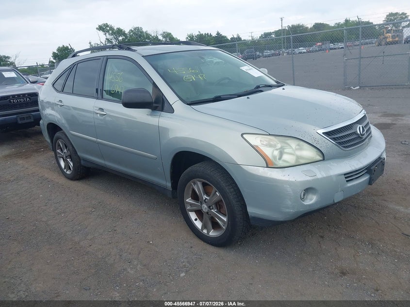 2006 Lexus Rx 400h VIN JTJHW31U360013710 IAAI salvage auction — NORMAL WEAR, Clear (Virginia), sold $975 on 2026-07-28 (photo 1)