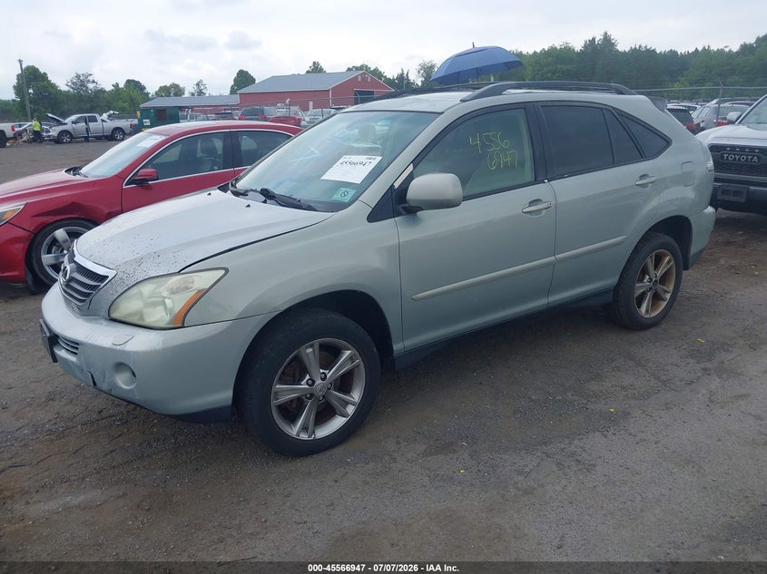 2006 Lexus Rx 400h VIN JTJHW31U360013710 IAAI salvage auction — NORMAL WEAR, Clear (Virginia), sold $975 on 2026-07-28 (photo 2)