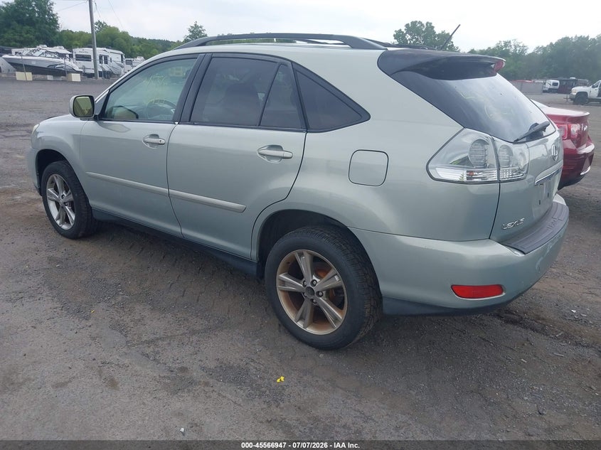 2006 Lexus Rx 400h VIN JTJHW31U360013710 IAAI salvage auction — NORMAL WEAR, Clear (Virginia), sold $975 on 2026-07-28 (photo 3)