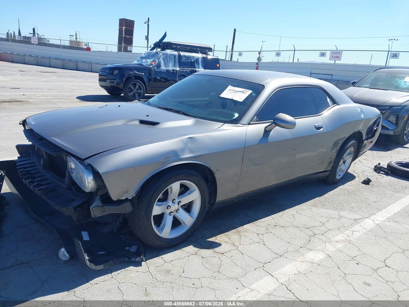 2012 Dodge Challenger VIN 2C3CDYAG1CH181237 IAAI salvage auction — FRONT & REAR, Salvage Title, sold $1,700 on 2026-07-22 (photo 2)