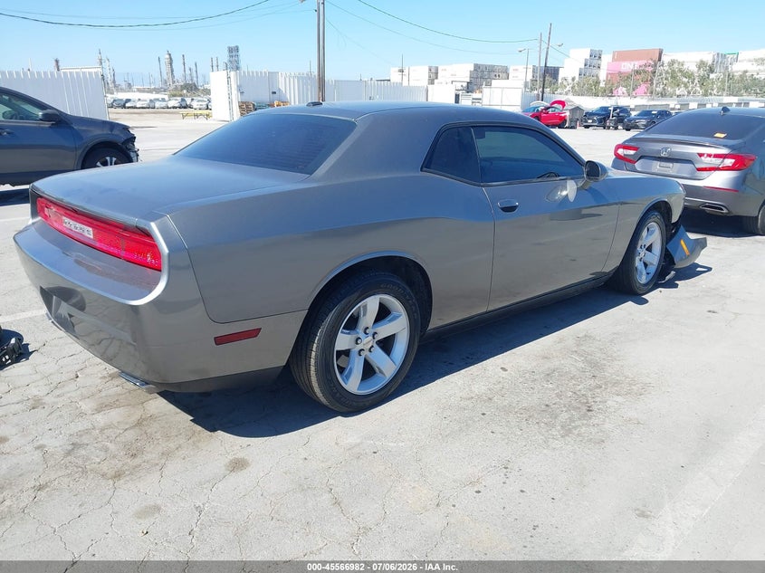 2012 Dodge Challenger VIN 2C3CDYAG1CH181237 IAAI salvage auction — FRONT & REAR, Salvage Title, sold $1,700 on 2026-07-22 (photo 4)