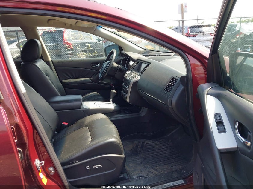 2009 Nissan Murano VIN JN8AZ18W59W116673 IAAI salvage auction — NORMAL WEAR, Clear (New Jersey), sold $400 on 2026-07-29 (photo 5)