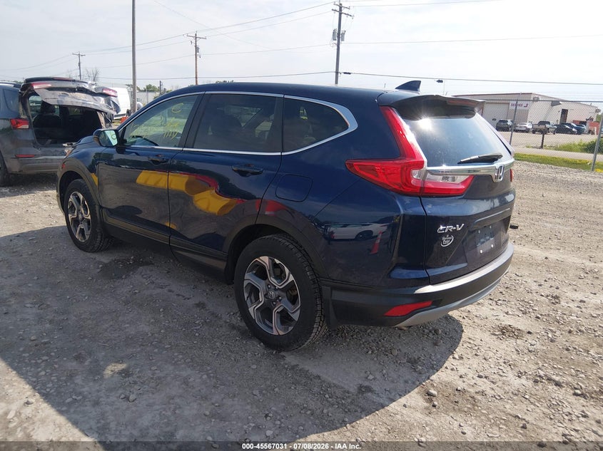 2018 Honda Cr-v VIN 7FARW2H89JE011274 IAAI salvage auction — HAIL, Clear (Wisconsin), sold $3,550 on 2026-07-30 (photo 3)