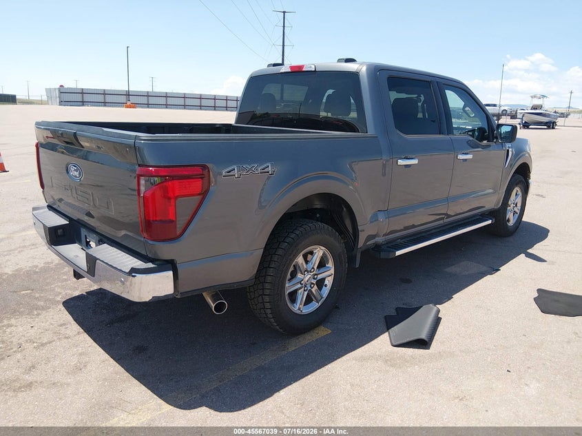 2025 Ford F-150 VIN 1FTEW3LP7SKE21042 IAAI salvage auction — FRONT END, Salvage Title, sold $25,050 on 2026-07-21 (photo 4)
