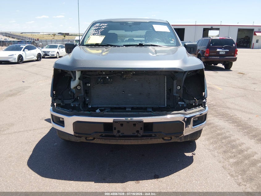 2025 Ford F-150 VIN 1FTEW3LP7SKE21042 IAAI salvage auction — FRONT END, Salvage Title, sold $25,050 on 2026-07-21 (photo 6)