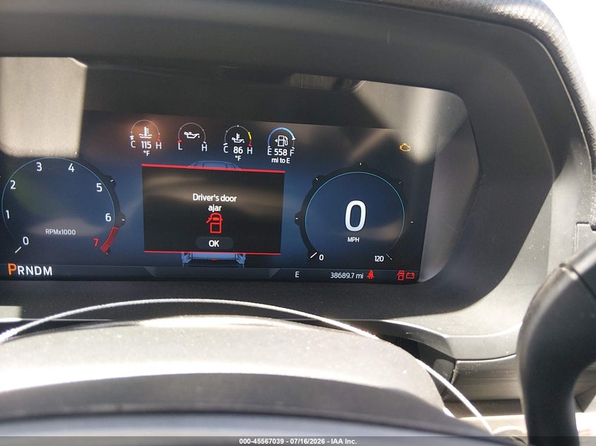 2025 Ford F-150 VIN 1FTEW3LP7SKE21042 IAAI salvage auction — FRONT END, Salvage Title, sold $25,050 on 2026-07-21 (photo 7)