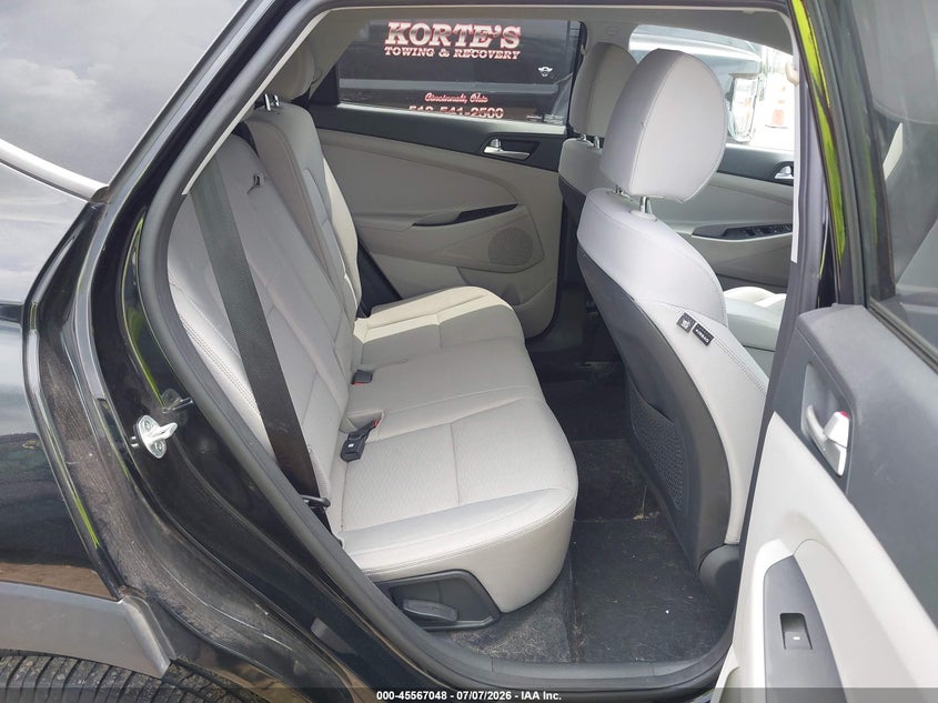 2019 Hyundai Tucson VIN KM8J3CA49KU989244 IAAI salvage auction — REAR END, Salvage Title, sold $3,250 on 2026-07-23 (photo 8)