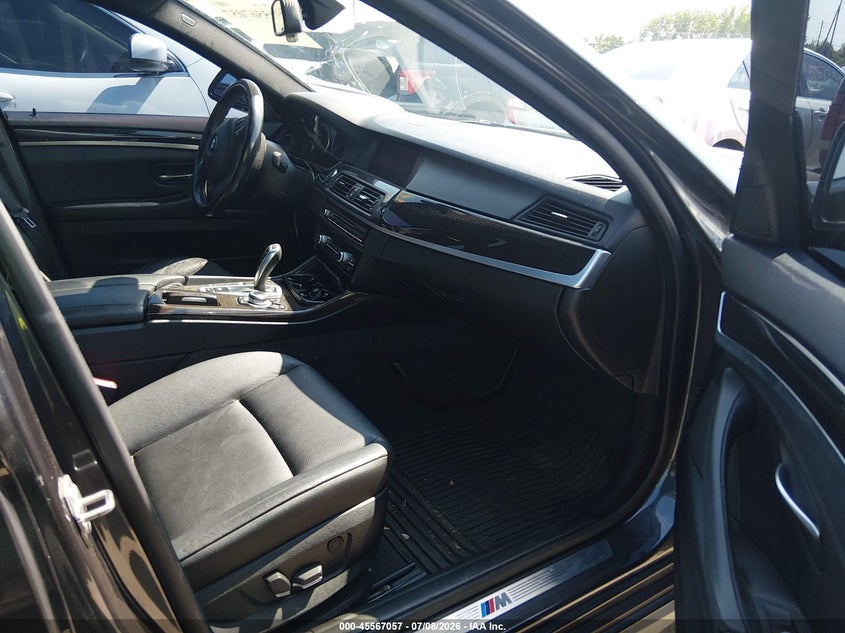 2013 BMW 5er VIN WBAFU7C57DDU68432 IAAI salvage auction — RIGHT FRONT, Salvage Title, sold $1,500 on 2026-07-31 (photo 5)