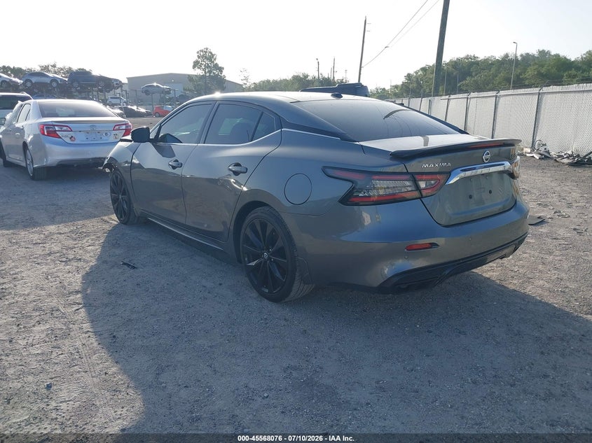 2020 Nissan Maxima VIN 1N4AA6EV3LC380923 IAAI salvage auction — FRONT END, Salvage Title, sold $3,400 on 2026-09-10 (photo 3)