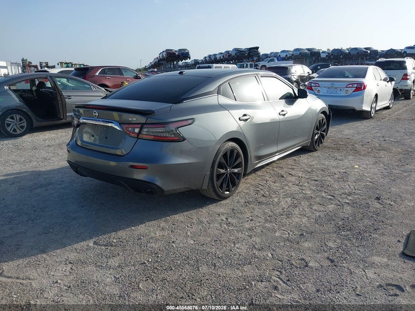 2020 Nissan Maxima VIN 1N4AA6EV3LC380923 IAAI salvage auction — FRONT END, Salvage Title, sold $3,400 on 2026-09-10 (photo 4)