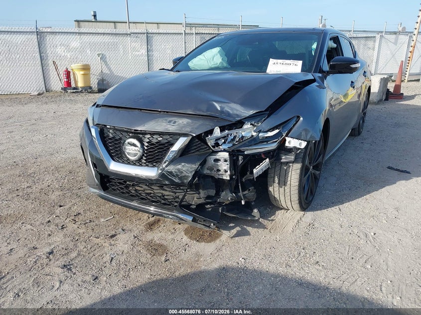 2020 Nissan Maxima VIN 1N4AA6EV3LC380923 IAAI salvage auction — FRONT END, Salvage Title, sold $3,400 on 2026-09-10 (photo 6)