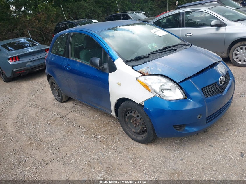 2008 Toyota Yaris VIN JTDJT903085207044 IAAI salvage auction — NORMAL WEAR, Clear (Indiana), sold $325 on 2026-07-29 (photo 1)
