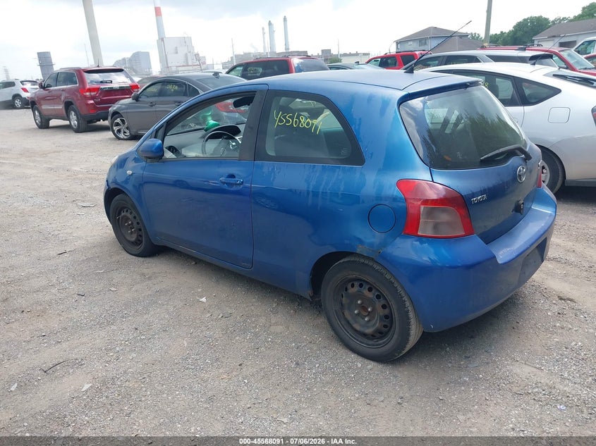 2008 Toyota Yaris VIN JTDJT903085207044 IAAI salvage auction — NORMAL WEAR, Clear (Indiana), sold $325 on 2026-07-29 (photo 3)