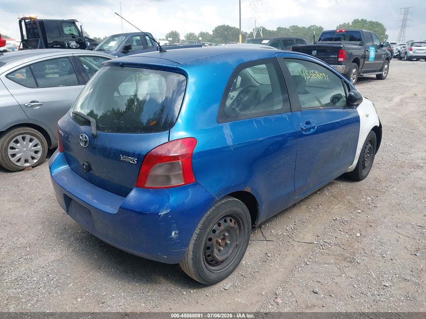 2008 Toyota Yaris VIN JTDJT903085207044 IAAI salvage auction — NORMAL WEAR, Clear (Indiana), sold $325 on 2026-07-29 (photo 4)