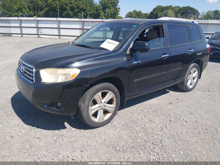 2008 Toyota Highlander VIN JTEDS42A382021431 IAAI salvage auction — NORMAL WEAR, Clear (Arkansas), sold $1,675 on 2026-07-22 (photo 2)