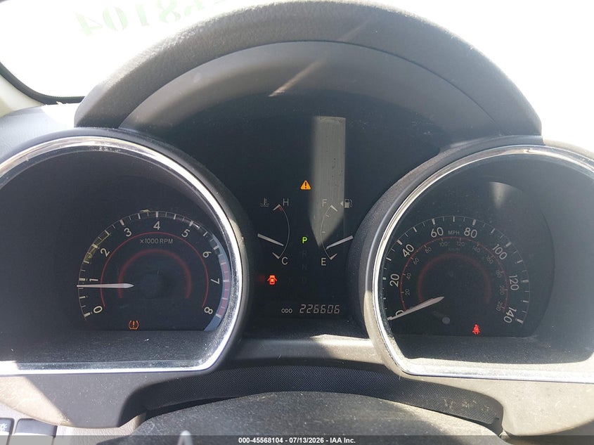 2008 Toyota Highlander VIN JTEDS42A382021431 IAAI salvage auction — NORMAL WEAR, Clear (Arkansas), sold $1,675 on 2026-07-22 (photo 7)
