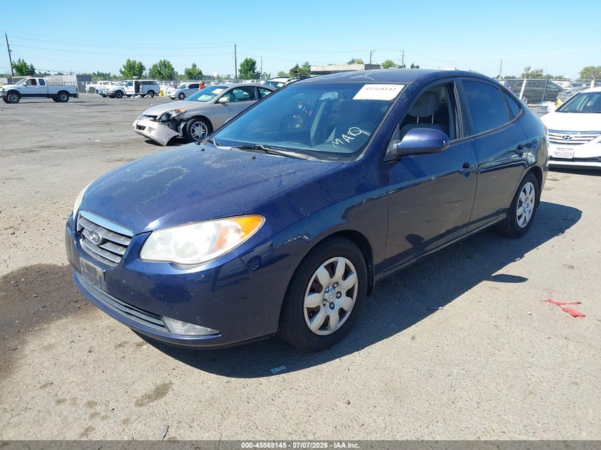 2008 Hyundai Elantra VIN KMHDU46D18U321522 IAAI salvage auction — NORMAL WEAR, Clear - Dealer Only (California), sold $850 on 2026-07-15 (photo 2)