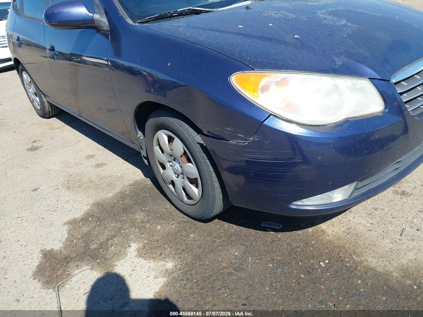 2008 Hyundai Elantra VIN KMHDU46D18U321522 IAAI salvage auction — NORMAL WEAR, Clear - Dealer Only (California), sold $850 on 2026-07-15 (photo 6)