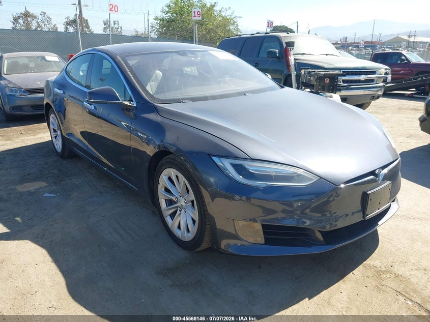 2016 Tesla Model s VIN 5YJSA1E19GF151329 IAAI salvage auction — UNKNOWN, Salvage (California), sold $8,500 on 2026-07-29 (photo 1)