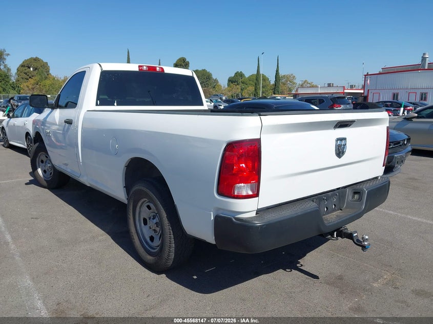 2017 Ram 1500 VIN 3C6JR6DG2HG622358 IAAI salvage auction — NORMAL WEAR, Clear - Dealer Only (California), sold $900 on 2026-07-09 (photo 3)