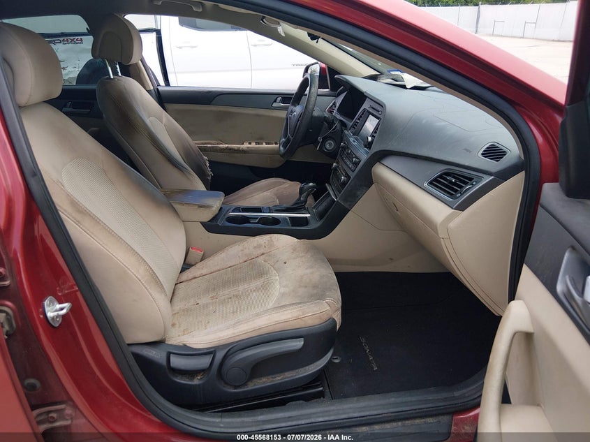 2016 Hyundai Sonata VIN 5NPE24AF4GH286409 IAAI salvage auction — NORMAL WEAR, Original (Texas), sold $675 on 2026-07-24 (photo 5)