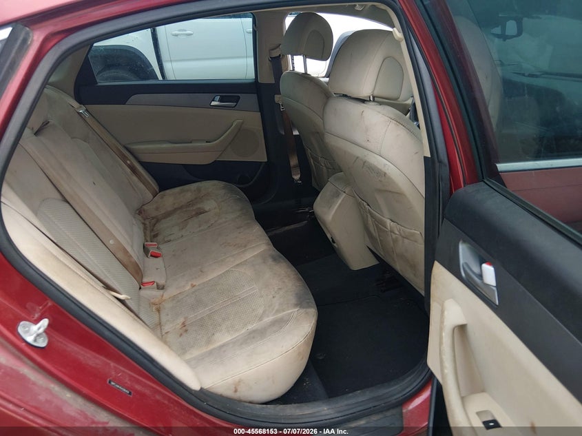2016 Hyundai Sonata VIN 5NPE24AF4GH286409 IAAI salvage auction — NORMAL WEAR, Original (Texas), sold $675 on 2026-07-24 (photo 8)