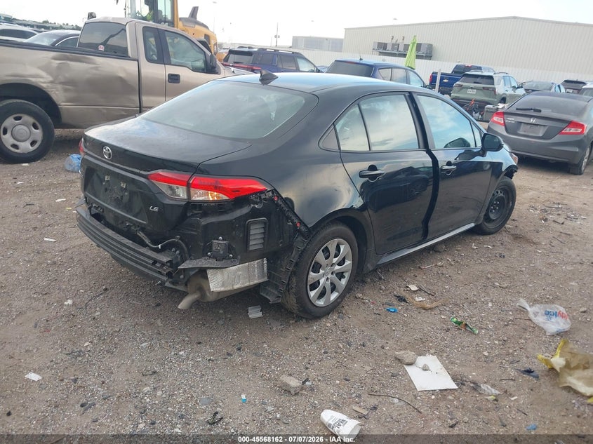 2026 Toyota Corolla VIN 5YFB4MDE1TP432665 IAAI salvage auction — FRONT & REAR, Salvage Title, sold $7,425 on 2026-07-09 (photo 4)
